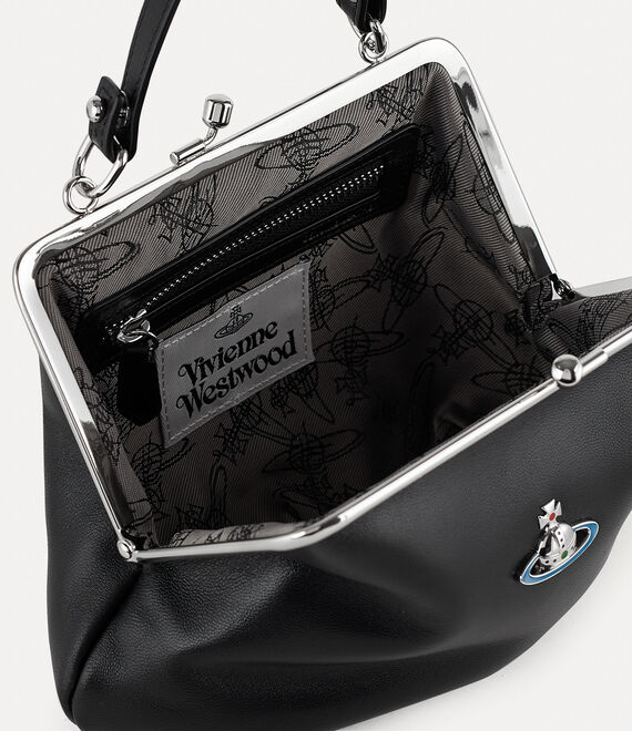 Vivienne Westwood Granny Frame Purse in BLACK